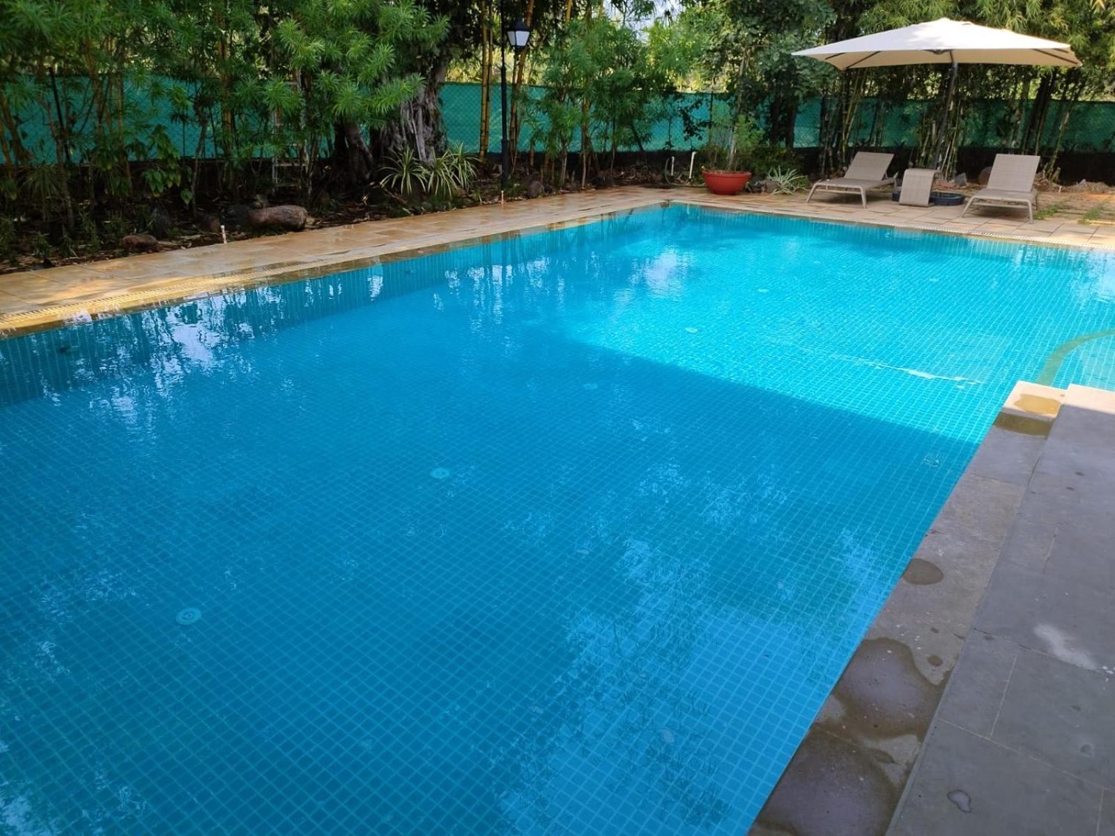 Casa Blanca 3Bhk W/Pool Near Mandwa, Alibaug Villa Alībāg Buitenkant foto