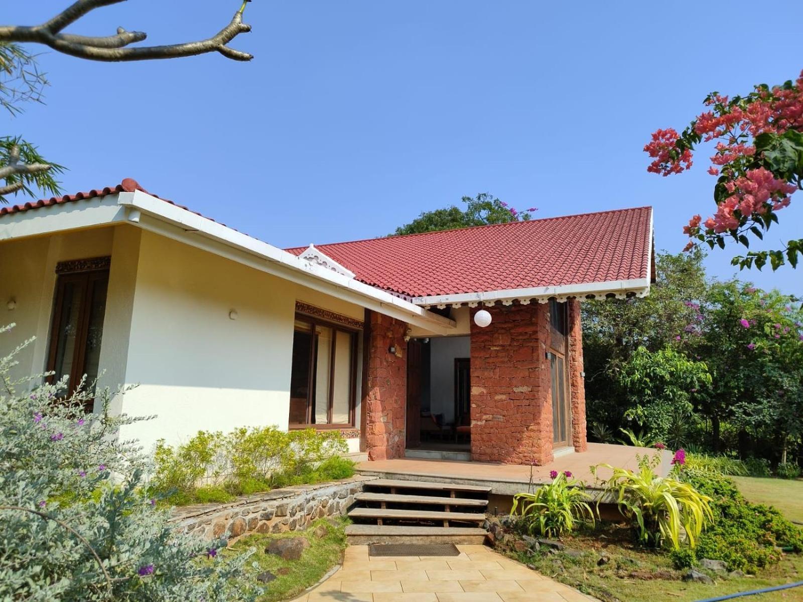 Casa Blanca 3Bhk W/Pool Near Mandwa, Alibaug Villa Alībāg Buitenkant foto